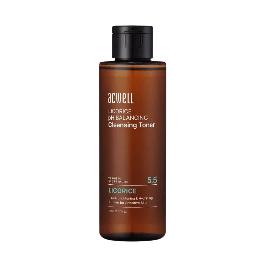 ACWELL Licorice pH Balancing Cleansing Toner 150ml Brightening Korean Toner