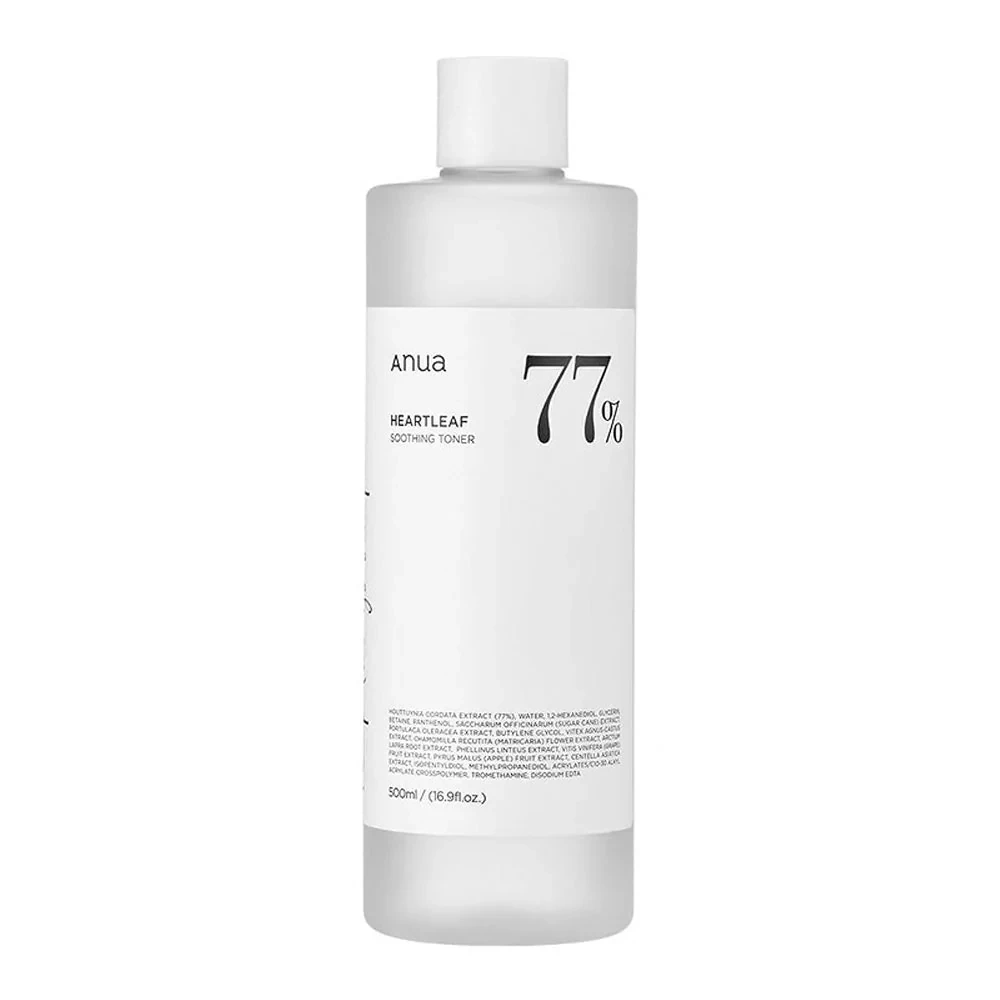 ANUA Heartleaf 77% Soothing Toner 500ml hydrating calming toner