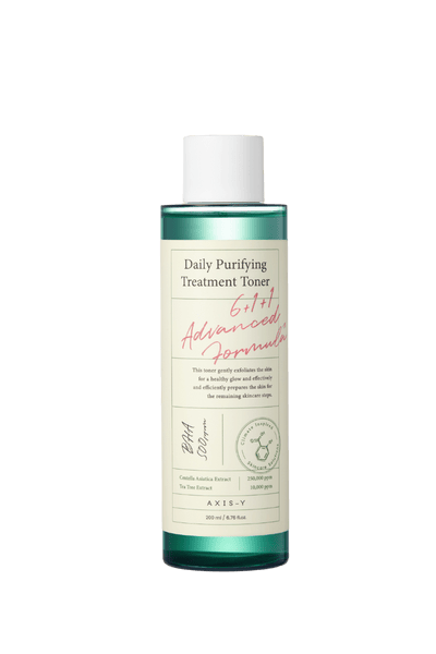 Axis-Y Daily Purifying Treatment Toner 200ml hydrating toner for cleansing, pore care, and soothing skin