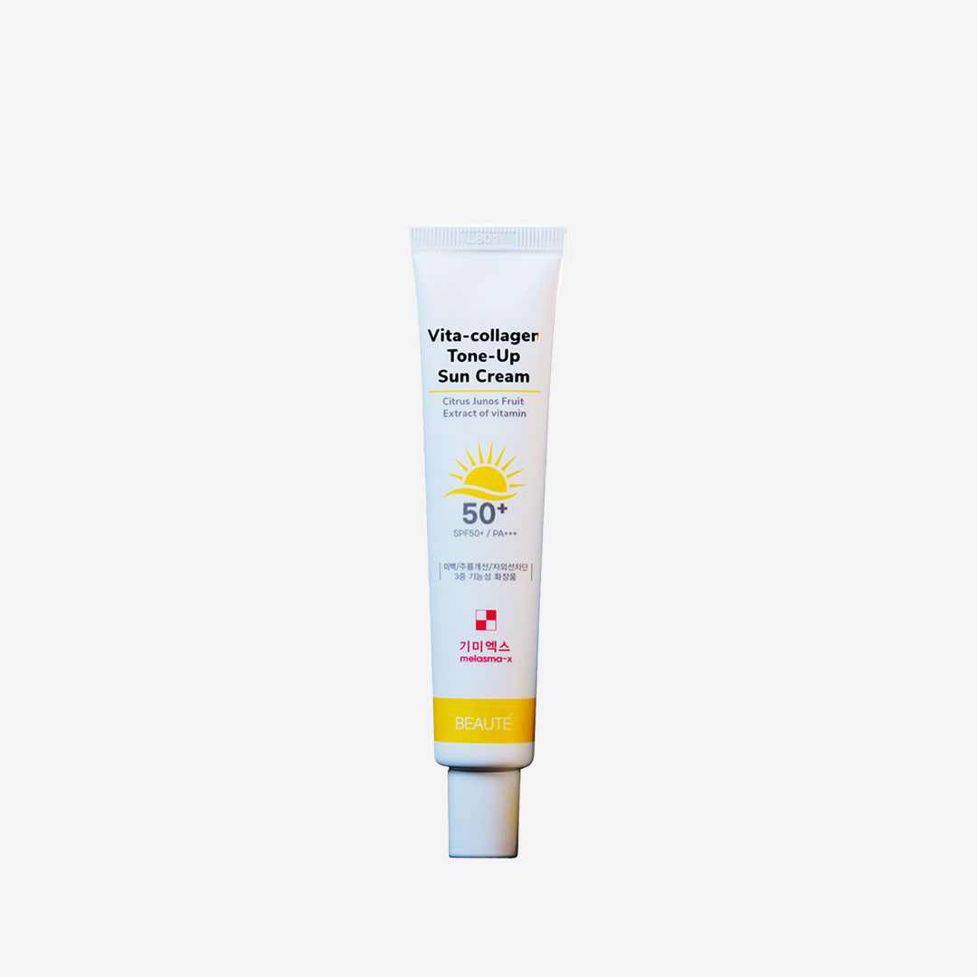 Beaute Melasma-x Vita Collagen Tone-up Sun Cream SPF50+