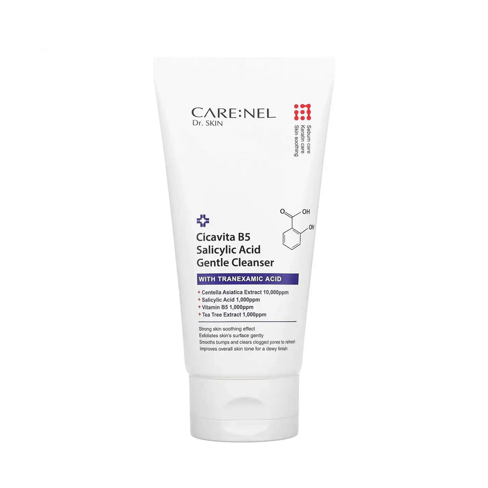 CARE:NEL Cicavita B5 Salicylic Acid Gentle Cleanser 150ml tube