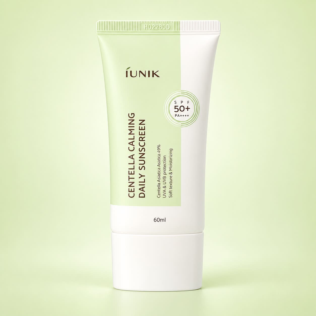 IUNIK Centella Calming Daily Sunscreen 60ml tube