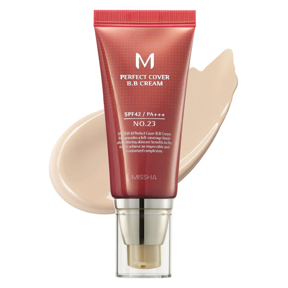 MISSHA  M Perfect Cover BB Cream SPF 42 Shade No.23 (Natural Beige)  50ml