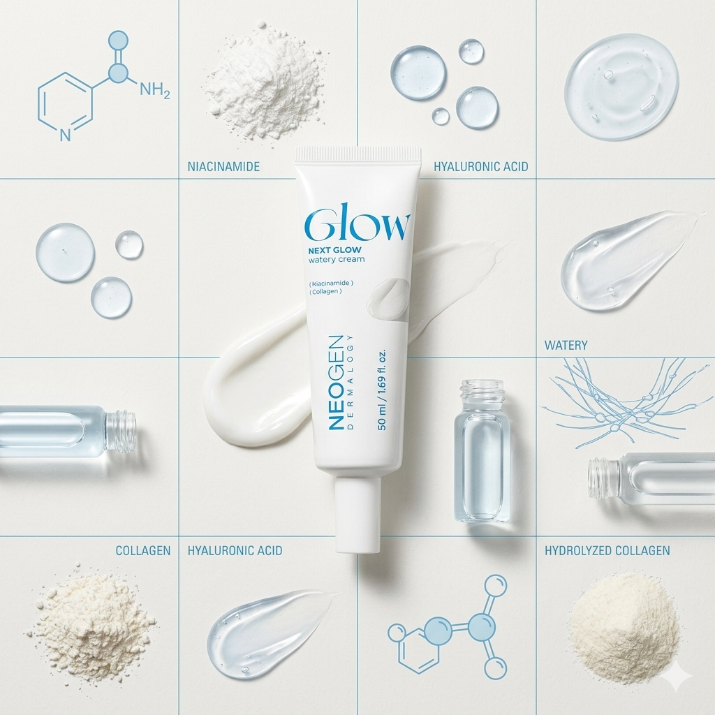 Neogen Dermalogy Next Glow Watery Cream 50ml – Brightening Hydrating Cream
