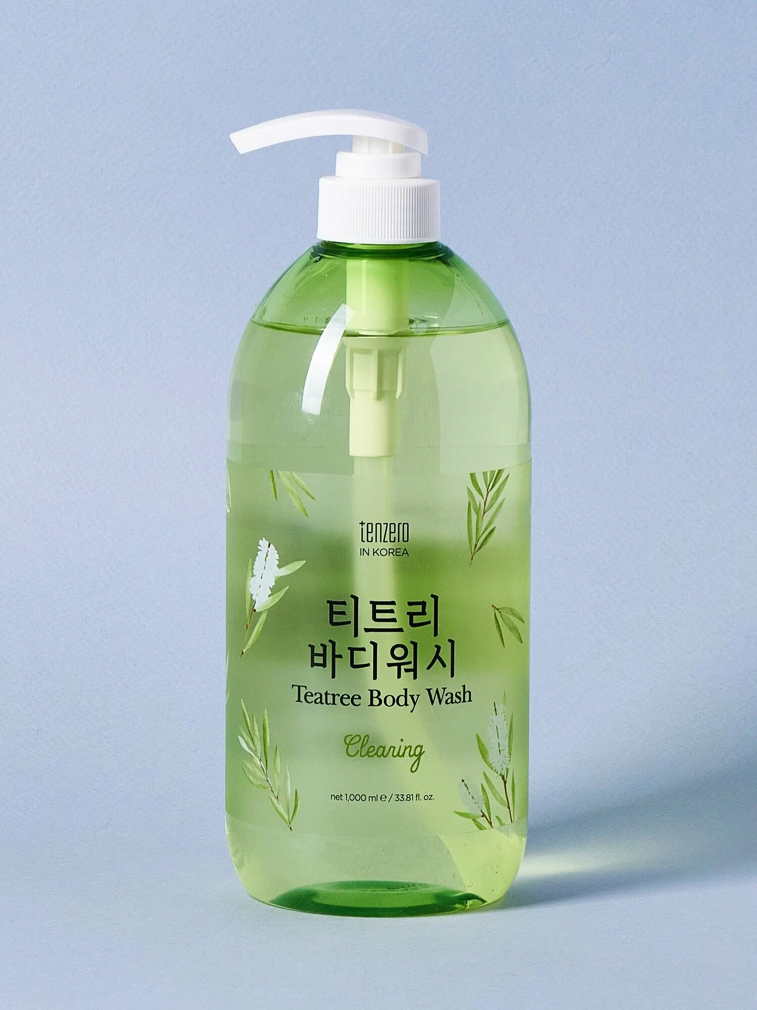 TENZERO Clearing Tea Tree Body Wash 1000ml bottle