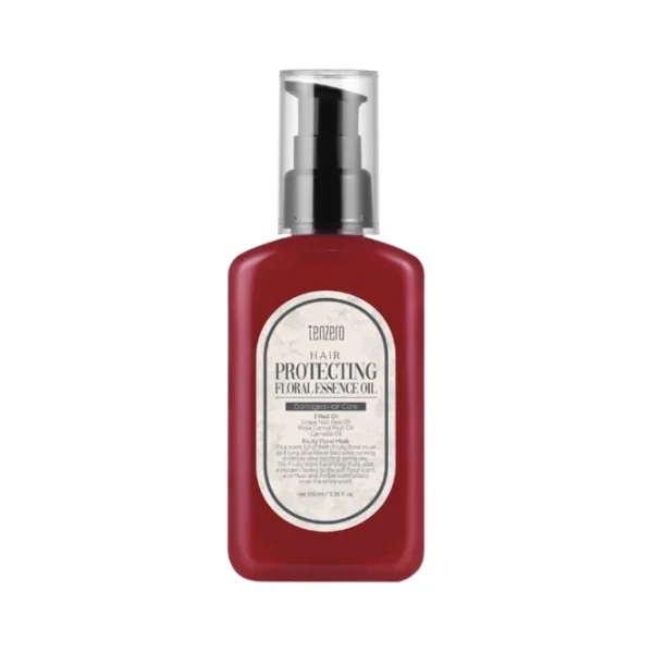 TENZERO Hair Protecting Damaged Floral Essence Oil 100ml bottle