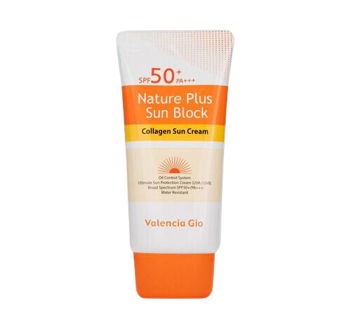 Valencia Gio Nature Plus Sun Block SPF 50+ 70ML tube